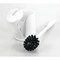 mDesign Replacement Toilet Bowl Brush Head, Screw-On Design, 2 Pack - Black